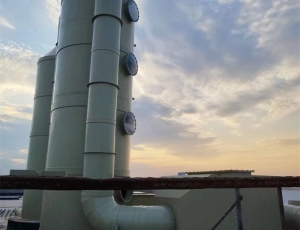 PP噴淋塔工程（chéng）案例